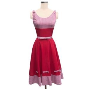 Trashy Diva Atlanta Dress in Red Gingham